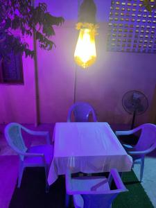 Ruang duduk di Sea Birds Guset House