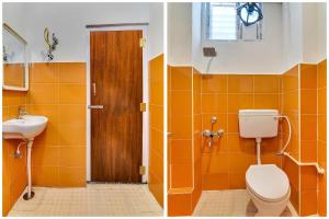 Koupelna v ubytování Hotel O Srinivasa Residency Lodge