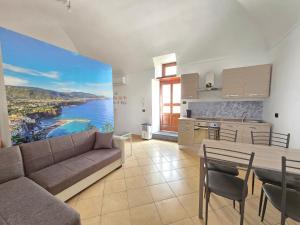 Χώρος καθιστικού στο Sweet Sun Sorrento Coast Apartments