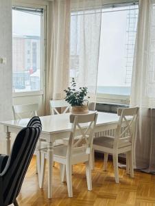 Khu vực ghế ngồi tại Lasarettsgatan 12 5 rum o kök