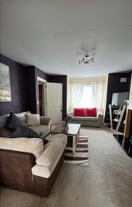 Posezení v ubytování Lough Rynn Self Catering