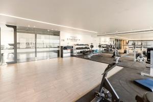 Γυμναστήριο ή/και όργανα γυμναστικής στο Luxurious apartment in Eclat