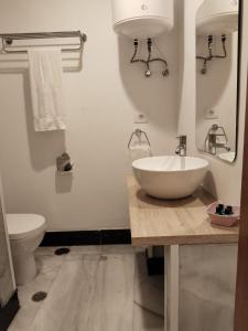 Koupelna v ubytování Hotel Océano Centro