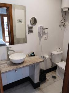 Koupelna v ubytování Hotel Océano Centro