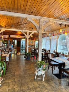 Restaurace v ubytování Hotel Post Cunter Biancardi