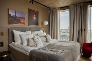 Letto o letti in una camera di Clarion Hotel Draken