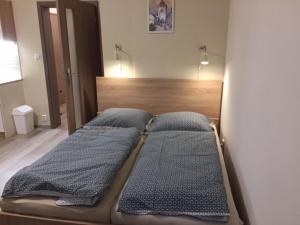 Posteľ alebo postele v izbe v ubytovaní Pension Kotva