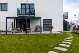 Budova, kde se apartmán nachází