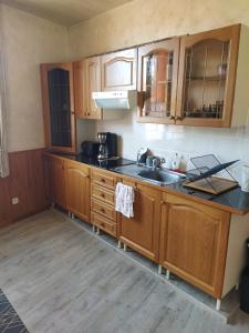 Kuchyň nebo kuchyňský kout v ubytování Chambres d'hôtes Las Tanes + 13 fotografií
