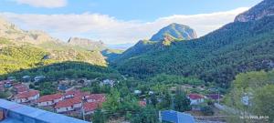 a village in a valley in the mountains at Likya Vadi Evleri Nature and tranquility in Antalya