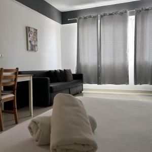 Posezení v ubytování punta Beach sol caribe Los corales ducassi apartment