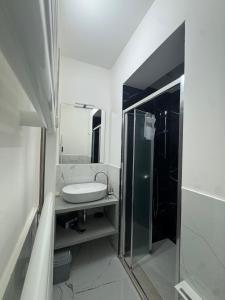 Koupelna v ubytování B&B Ancora del Sud