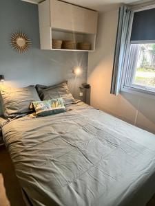 Postel nebo postele na pokoji v ubytování Mobilhome