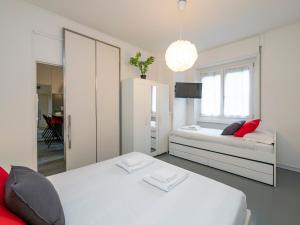 Posteľ alebo postele v izbe v ubytovaní Italstay - Suite sui Navigli - Pet friendly