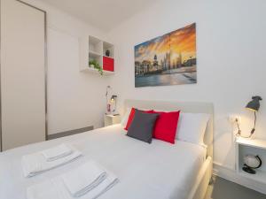 Posteľ alebo postele v izbe v ubytovaní Italstay - Suite sui Navigli - Pet friendly