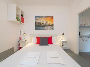 Posteľ alebo postele v izbe v ubytovaní Italstay - Suite sui Navigli - Pet friendly