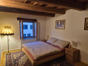 Postel nebo postele na pokoji v ubytování Apartmá Na palírně + 13 fotografií