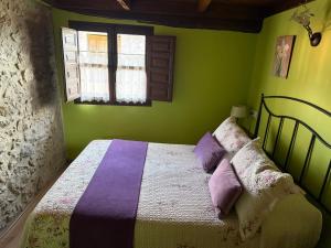 Postel nebo postele na pokoji v ubytování Vivienda Vacacional El Navariegu 1