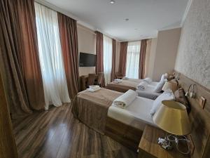 TV a/nebo společenská místnost v ubytování Hotel Giorgi Tbilisi