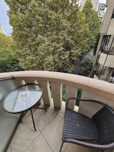 Balkón nebo terasa v ubytování Hotel Giorgi Tbilisi