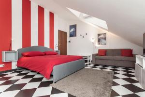 Khu vực ghế ngồi tại La Mansarda del Principe, vicoli, acquario e lanterna