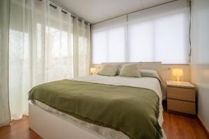 En eller flere senge i et værelse på Atico punta