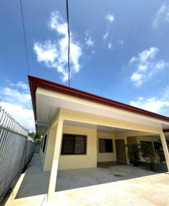 a building with a red roof on top of it at Casa De Daniel in Daniel Flores