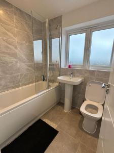 Koupelna v ubytování Double room in bristol - near UWE