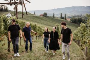 Wohnen beim Wein Tschermonegg vendégei