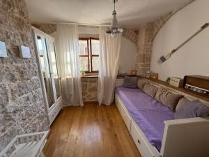 Postel nebo postele na pokoji v ubytování Villa di Piazza