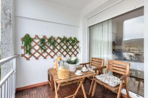 Nespecifikovaný výhled na hory nebo výhled na hory při pohledu z apartmánu