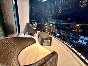 Posezení v ubytování corales apartamento lll