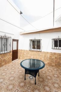 A balcony or terrace at Molino de Lucero, casa rural