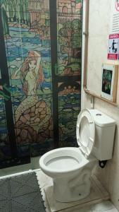 Hostel Trilhas e Rotas - a 150m da Avenida Paulista的一间浴室