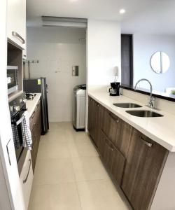 Fotografija v galeriji nastanitve Elegante y comfortable Apartasuite! v mestu Floridablanca