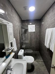 Koupelna v ubytování Hotel Empire Business Baku