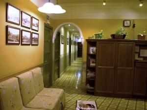 Posezení v ubytování Hostal Orejas