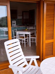 Balkón nebo terasa v ubytování Marino 350mt dal mare 4 pax