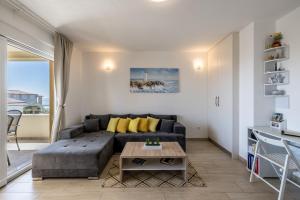 Istumisnurk majutusasutuses Apart sa Terasom 250m od Plaže,Parking,Wi Fi,Roštilj