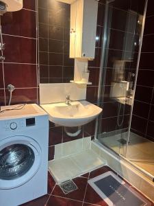 Ένα μπάνιο στο Elena Apartment 2