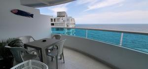 Nespecifikovaný výhled na moře nebo výhled na moře při pohledu z aparthotelu