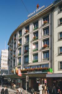 O edifício em que o hotel se localiza