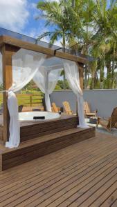 Μπαλκόνι ή βεράντα στο Casa Para Descanso