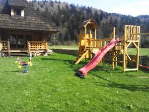 Detský kútik v ubytovaní Osada Chytrusówka
