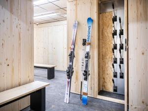 Γυμναστήριο ή/και όργανα γυμναστικής στο Apartment in Aime-la-Plagne near Fornelet Lift