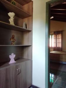 アスンシオンにあるSpacious apartment on the second floorの部屋の棚