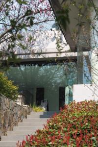 FU VALLEY Hotel外面的花园