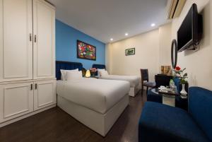 TV/trung tâm giải trí tại Mai Charming Hotel and Spa