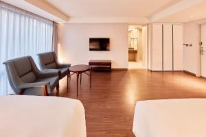 O zonă de relaxare la Hotel Thomas Myeongdong
