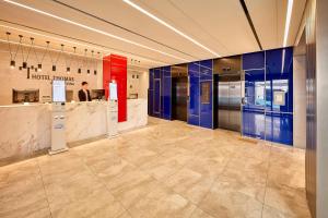 Zona de hol sau recepție la Hotel Thomas Myeongdong